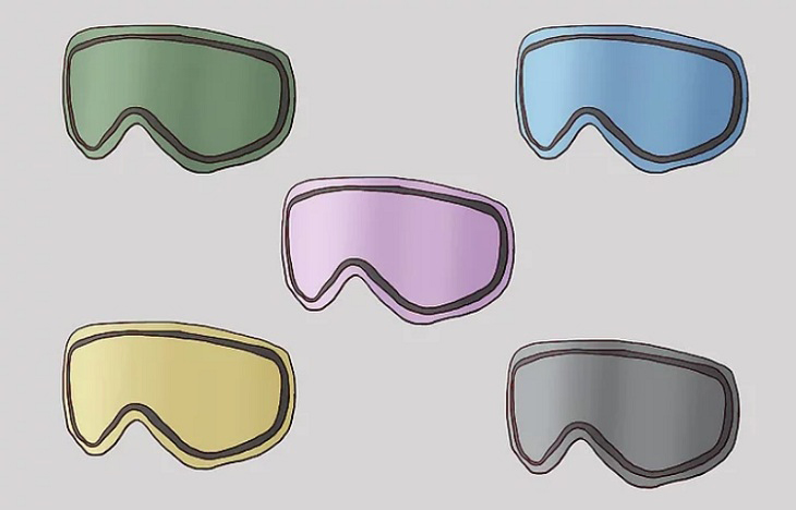 Hướng dẫn cách chọn mắt kính phù hợp cho hoạt động thể thao > màu sắc tròng kính thể thao 
