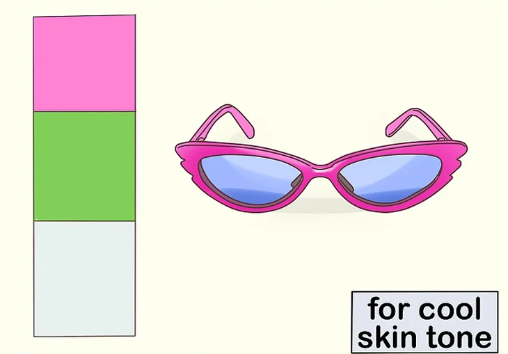 Tư vấn chọn mua mắt kính phù hợp với màu da và màu tóc > Tròng kính cho tông da lạnh