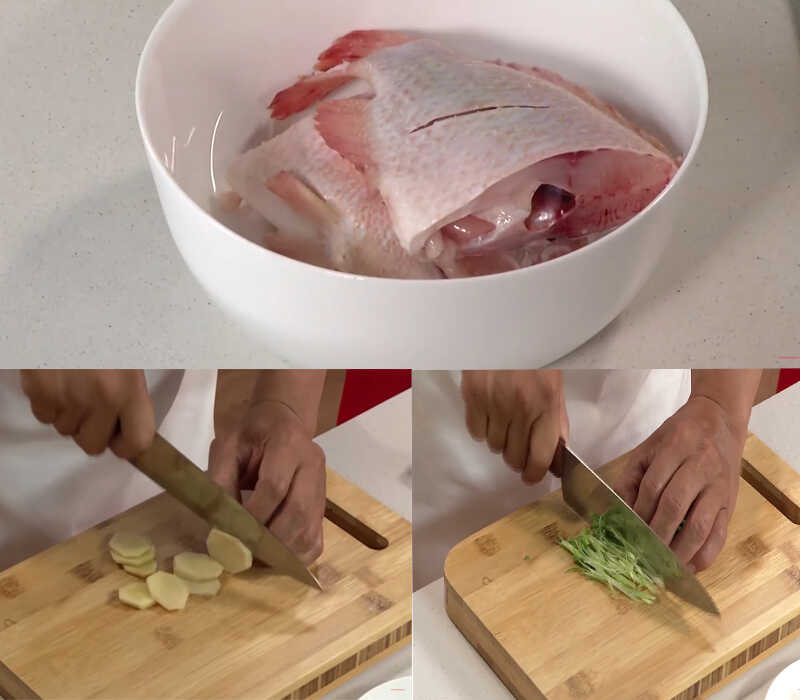 How to make braised red snapper fish with sweet soy sauce, fragrant meat
