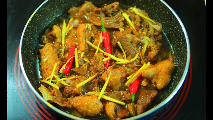 Bước 3 Kho vịt Vịt kho gừng