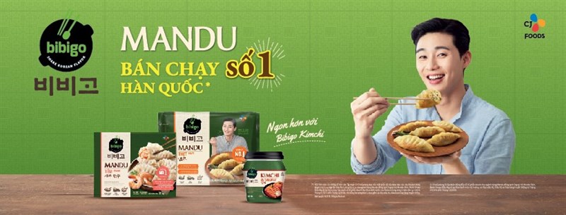 Mandu Bibigo bán chạy số 1 Hàn Quốc