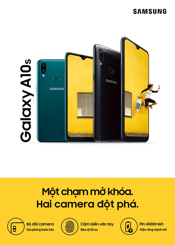 Samsung Galaxy A10s ra mắt tại Việt Nam: Bản nâng cấp của Galaxy A10 Samsung Galaxy A10s ra mắt tại Việt Nam: Bản nâng cấp của Galaxy A10