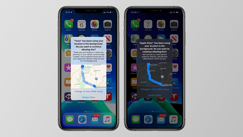 Quyền truy cập vị trí trên iOS 13 Quyền truy cập vị trí trên iOS 13