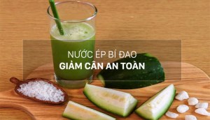 2 cách làm nước ép bí đao giảm cân an toàn hiệu quả tại nhà