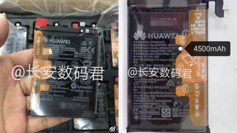 Lộ ảnh thực tế thỏi pin 4.200 mAh và 4.500 mAh của Huawei Mate 30, Mate 30 Pro - ảnh 2 Lộ ảnh thực tế thỏi pin 4.200 mAh và 4.500 mAh của Huawei Mate 30, Mate 30 Pro - ảnh 2