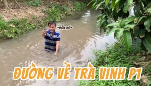 Trà Vinh P.1: Đi vườn chôm chôm, măng cụt ăn bao bụng - Tự bắt cá mò ốc làm cơm