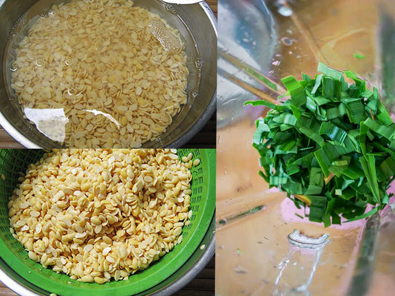 Cách làm sữa đậu nành lá dứa 