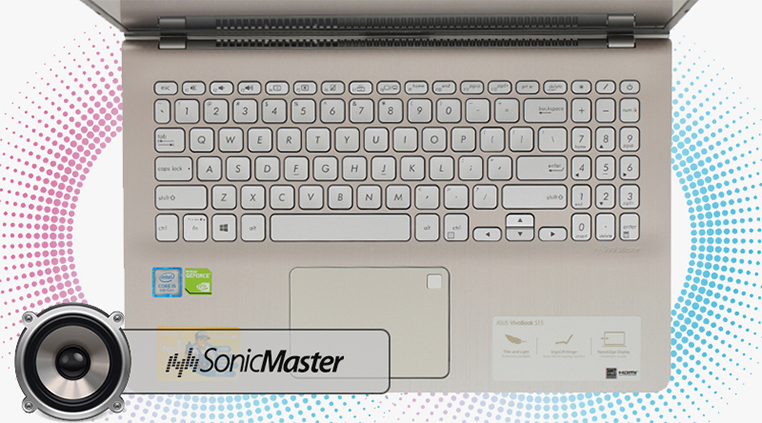 What is ASUS SonicMaster laptop audio technology? What stands out?