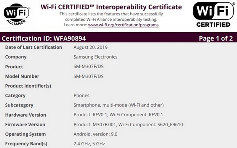 Samsung Galaxy M30s: Camera sau 48MP, ra mắt vào tháng 9? Samsung Galaxy M30s: Camera sau 48MP, ra mắt vào tháng 9?