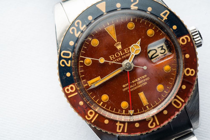 GMT Master 6542 of Rolex used Radium material