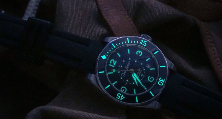 SuperLuminova watch