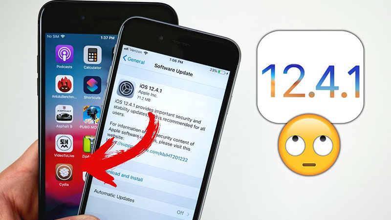 iOS 12.4.1 mới iOS 12.4.1 mới