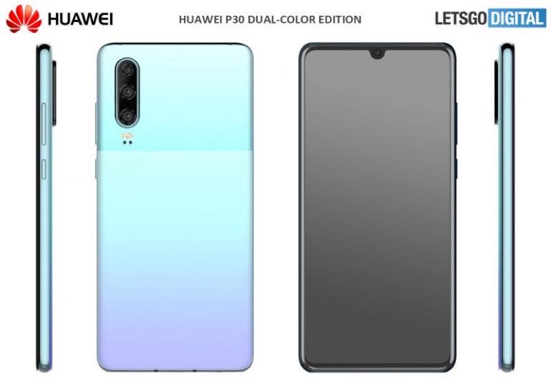 Huawei P30 màu mới