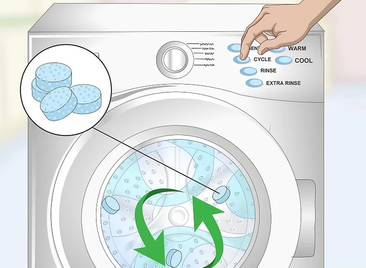 clean the washing machine