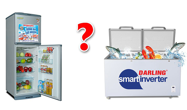 Lựa chọn tủ đông có tính năng cấp đông mềm hay tủ lạnh