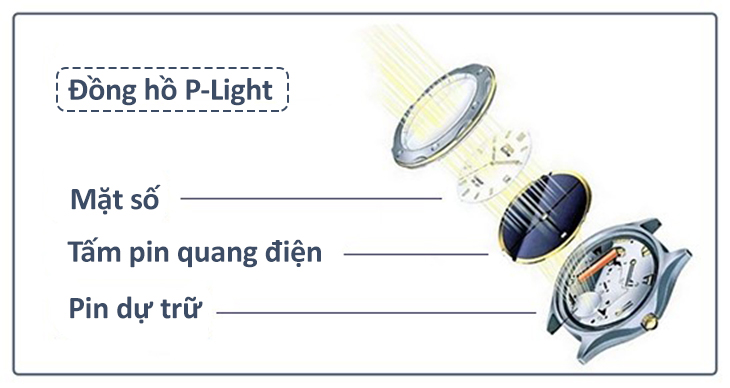 Tìm hiểu đồng hồ năng lượng ánh sáng P-Light