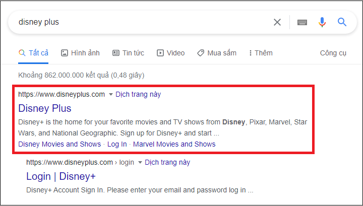 Bạn hãy truy cập trang Disney+ để đăng ký tài khoản. 