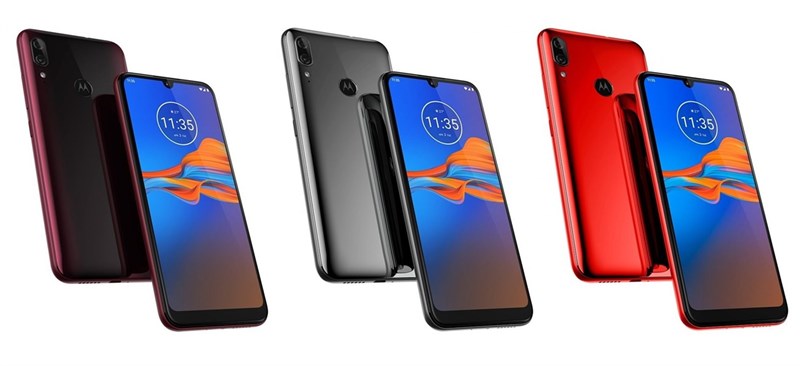 Moto E6 Plus lộ ảnh báo chí với 3 màu bóng bẩy, camera kép mặt sau