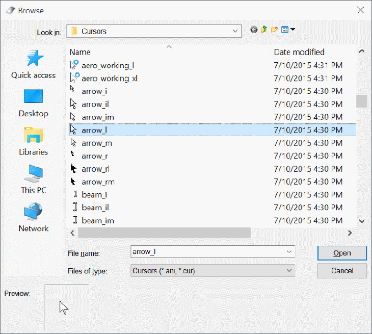 Hướng dẫn cách thay đổi biểu tượng con trỏ chuột trên Windows 10