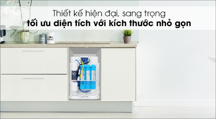 Máy lọc nước không vỏ RO Karofi KAQ-U95 10 lõi