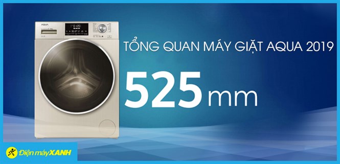 Tổng quan dòng máy giặt Aqua năm 2019