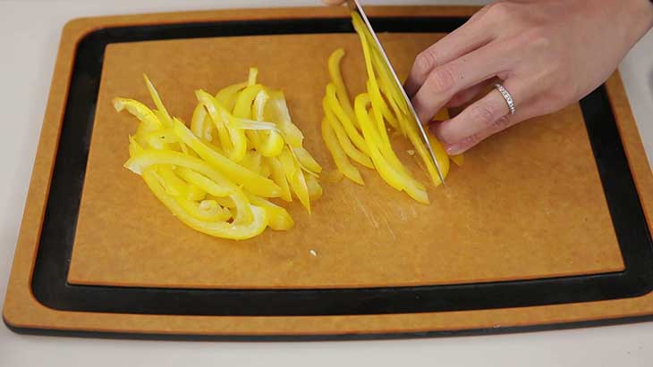 ớt ngọt thái sợi