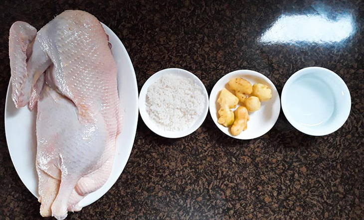 Nguyên liệu món ăn thịt ngan luộc