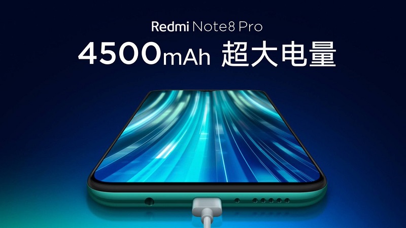 Redmi Note 8 Pro có thể hoạt động hơn 2 ngày mới hết pin