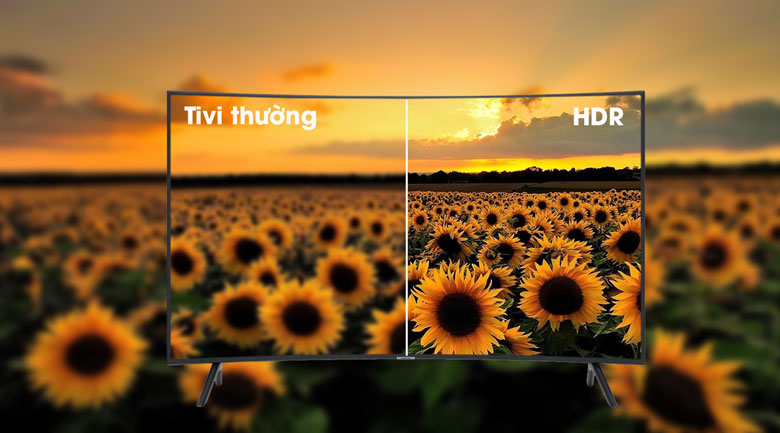 Đánh giá dòng Smart TV màn hình cong 4K RU7300 - HDR