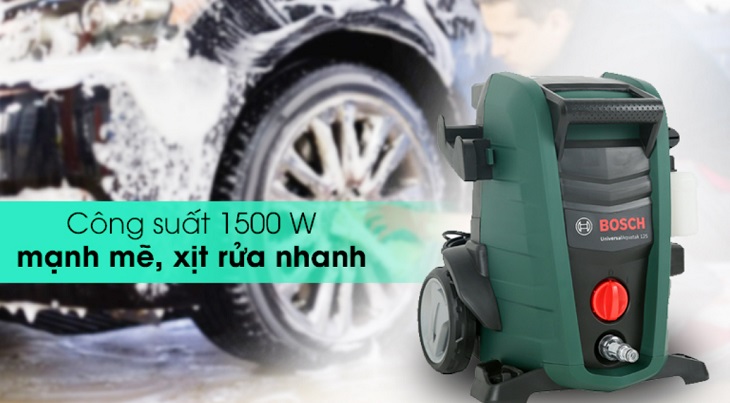 Chọn máy rửa xe qua công suất 