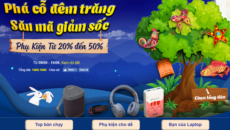 Săn mã giảm giá phụ kiện Săn mã giảm giá phụ kiện