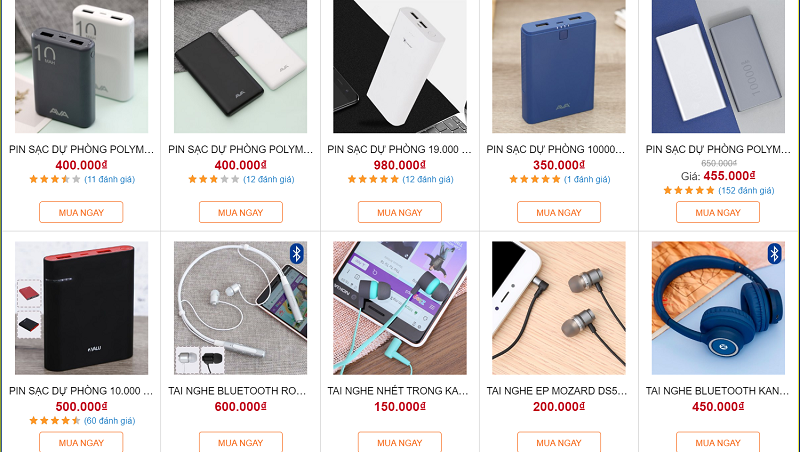 Phụ kiện bán chạy