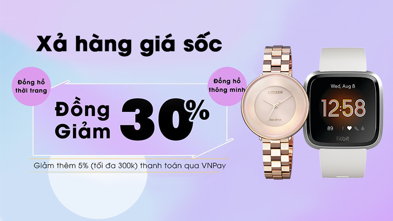 Xả hàng đồng hồ giá sốc Xả hàng đồng hồ giá sốc