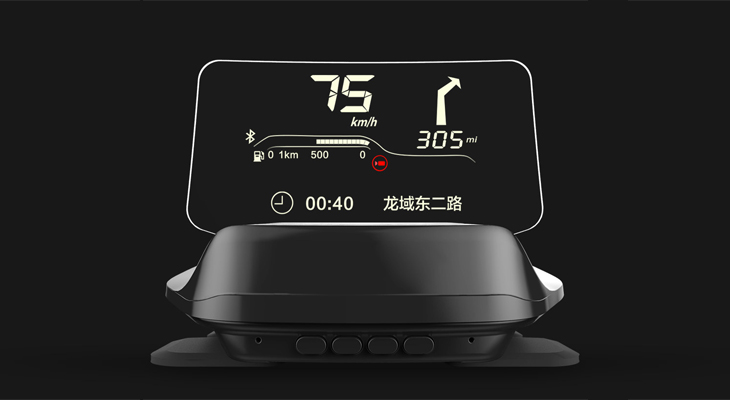 Xiaomi ra mắt robot thông minh hỗ trợ lái xe ô tô, giá từ 1.6 triệu > Car Robot Smart HUD Bluetooth