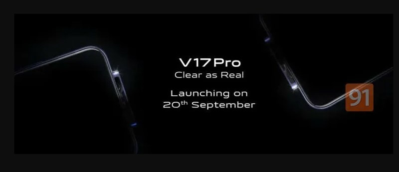 Vivo V17 Pro với 4 camera sau, 2 camera trước được ấn định ngày ra mắt