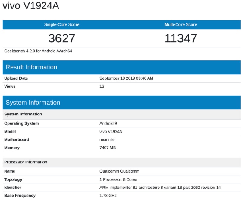 thông số vivo nex 3