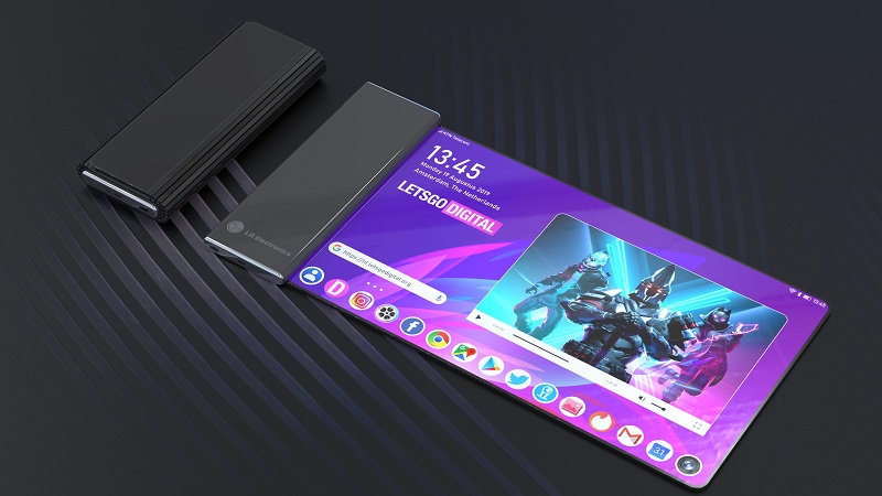 LG được cấp bằng sáng chế smartphone có thể cuộn lại được LG được cấp bằng sáng chế smartphone có thể cuộn lại được