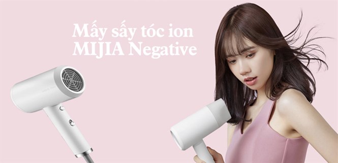 Xiaomi ra mắt máy sấy tóc ion MIJIA Negative mới, giá từ 250.000 đồng