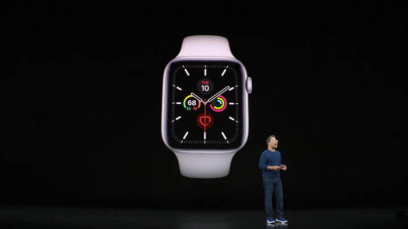 Apple Watch Series 5 mang đến những trải nghiệm đầy thú vị cho các tín đồ công nghệ với nhiều tính năng tiện ích và đổi mới. Cùng khám phá những hình nền độc đáo và bắt mắt của Apple Watch Series 5 để thêm phần sinh động cho màn hình của bạn!