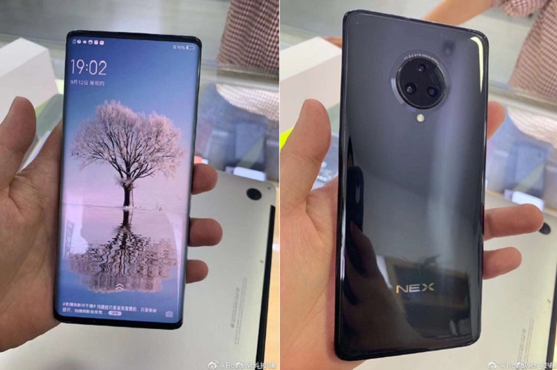 Hình ảnh rò rỉ mặt trước và sau của Vivo NEX 3