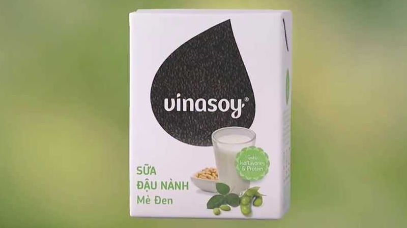 Sữa đậu nành Vinasoy mè đen