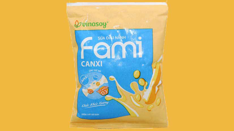 Sữa đậu nành Fami canxi