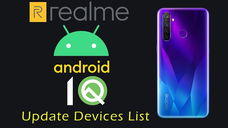 Realme công bố lịch trình cập nhật Android 10