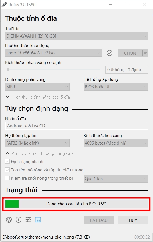 Hướng dẫn chạy giả lập Android trên máy tính không cần phần mềm - Bước 5
