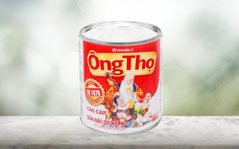 Sữa đặc có đường Ông Thọ Đỏ lon 380g