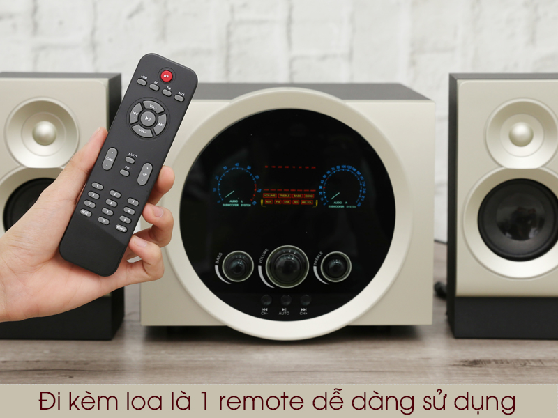 Loa Enkor của nước nào? Có tốt không? Những lý do mà bạn nên mua và sử dụng loa Enkor > Loa vi tính Bluetooth Enkor V2720 Gold - 2.1