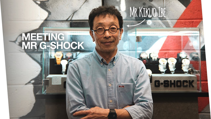 Kikuo Ibe - cha đẻ dòng đồng hồ G-Shock Kikuo Ibe - cha đẻ dòng đồng hồ G-Shock - thương hiệu CASIO