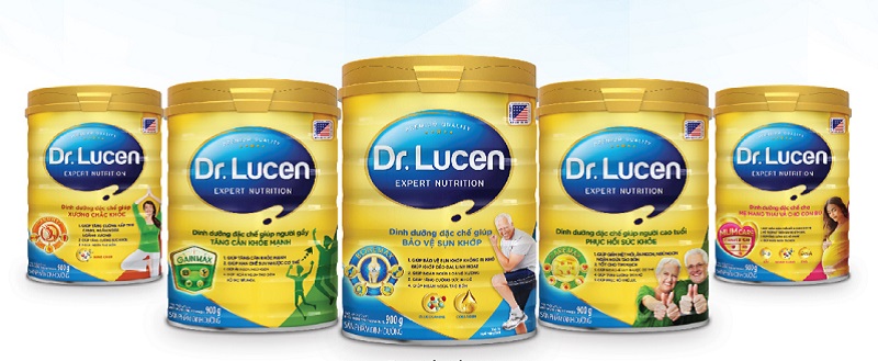 Sữa Dr. Lucen GainMax giúp tăng cân