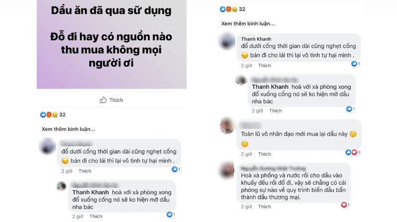 Dầu ăn cũ đổ đi sợ nghẹt cống, thực hiện cách này cống sẽ không nghẹt Dầu ăn cũ đổ đi sợ nghẹt cống, thực hiện cách này cống sẽ không nghẹt