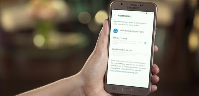 Cách dùng tính năng Find My Mobile tìm lại điện thoại Samsung bị mất